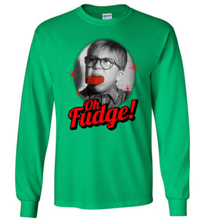 Oh Fudge - A Christmas Story - Long Sleeve - Absurd Ink