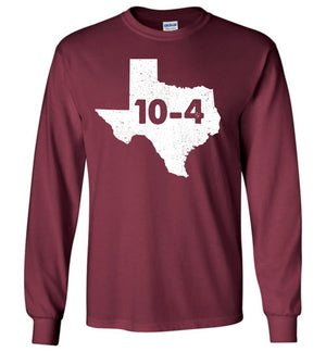 Texas-Sized 10-4 Letterkenny - Long Sleeve Shirt - Absurd Ink