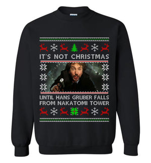 Hans Gruber Christmas - Sweatshirt
