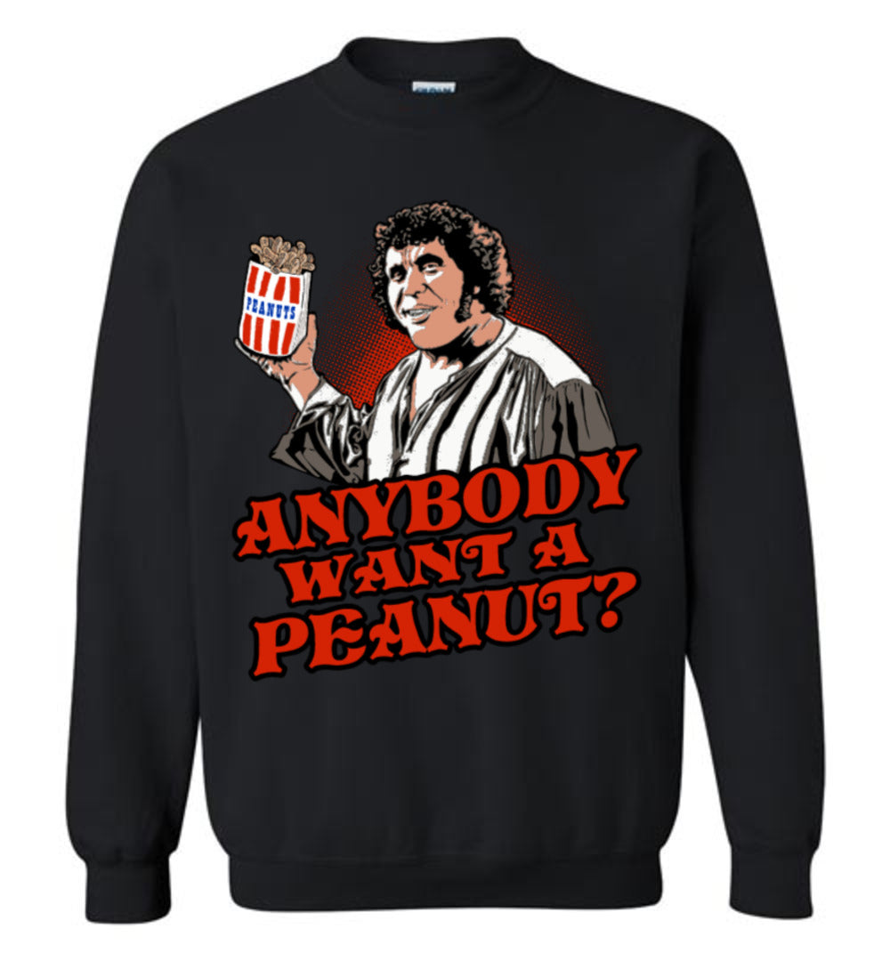 Anybody Want A Peanut Sweatshirt - Princess Bride - Absurd Ink