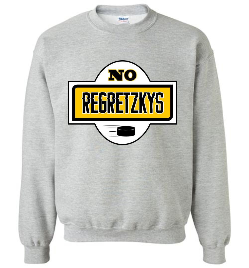 No Regretzkys White Hockey Jersey