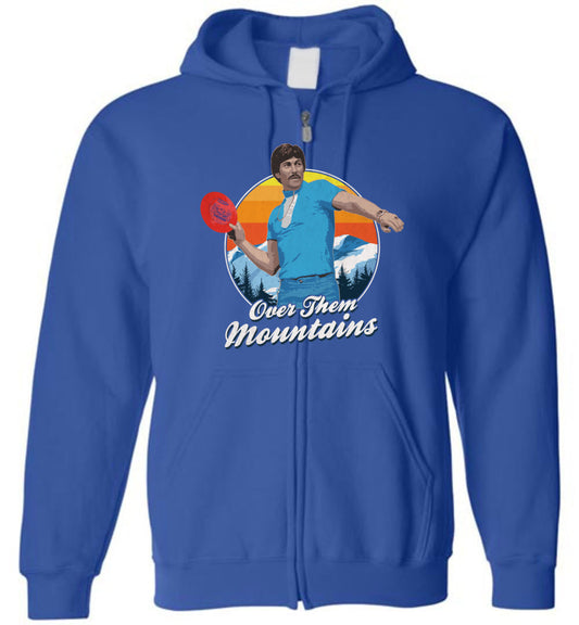 Uncle Rico Disc Golf - Zip Up Hoodie - Absurd Ink