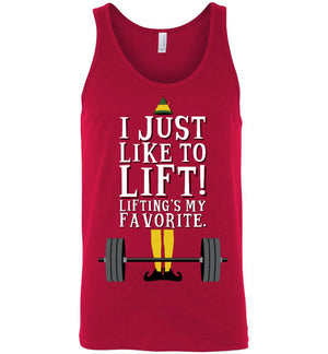 I Just Like To Lift - Tank Top - Absurd Ink