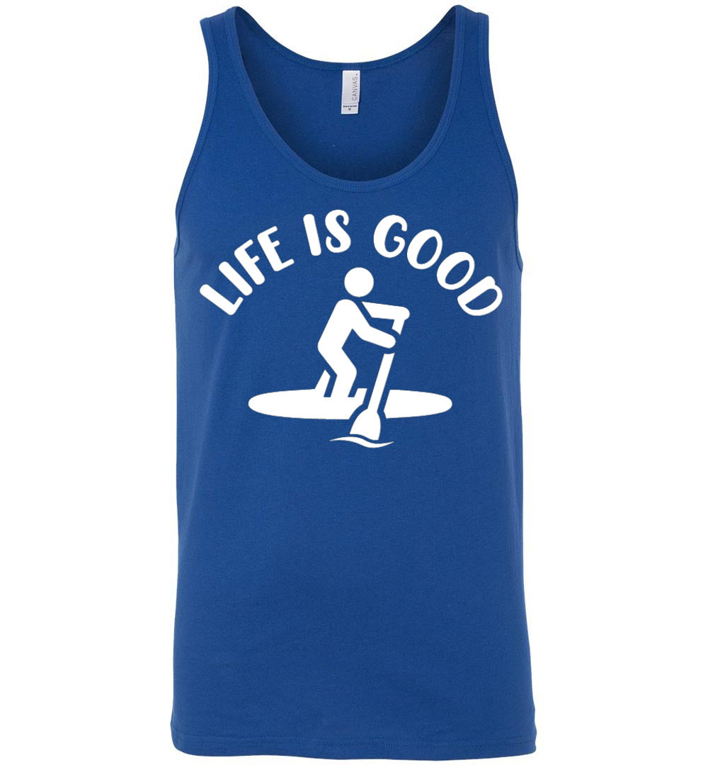 Life Is Good Paddleboard - Tank Top - Absurd Ink