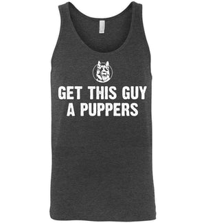 Get This Guy A Puppers - Tank Top - Absurd Ink