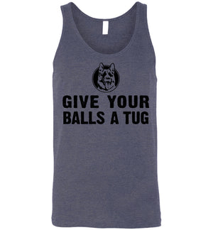 Give Your Balls A Tug - Tank Top - Absurd Ink