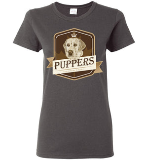 Puppers Premium Lager - Ladies Tee - Absurd Ink