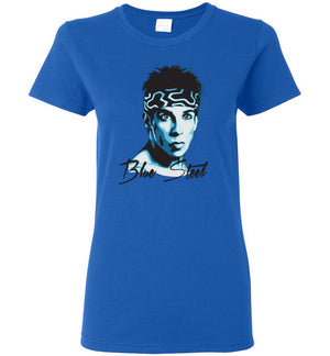 Zoolander - Blue Steel - Ladies T-Shirt - Absurd Ink