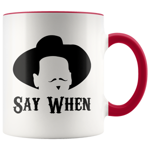 Doc Holliday Say When Mug