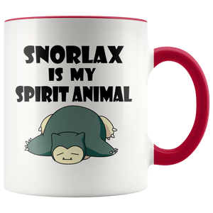 Snorlax Is My Spirit Animal - Mug
