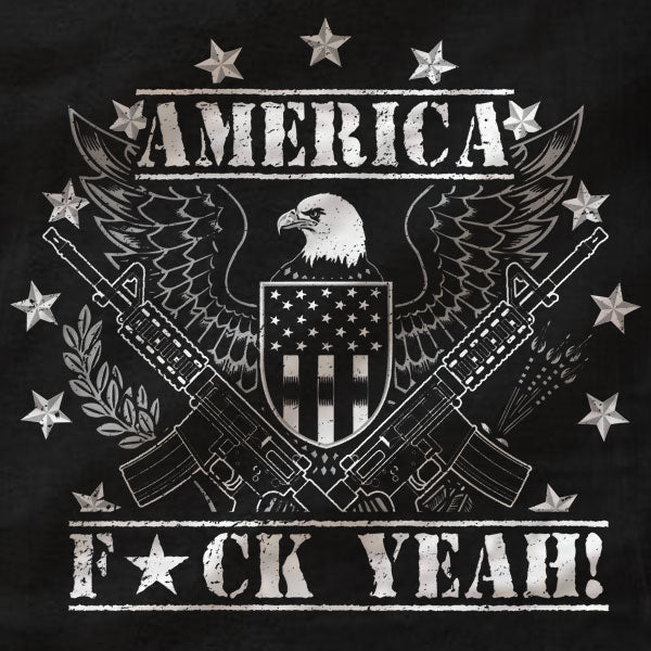 America Fck Yeah - T-Shirt - Absurd Ink