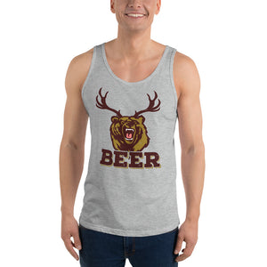Bear Deer BEER - Tank Top - Absurd Ink