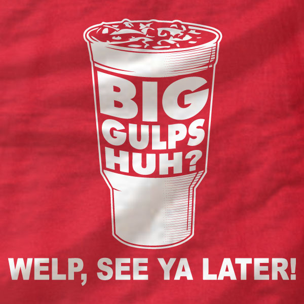 Dumb and Dumber - Big Gulps - Unisex T-Shirt - Absurd Ink