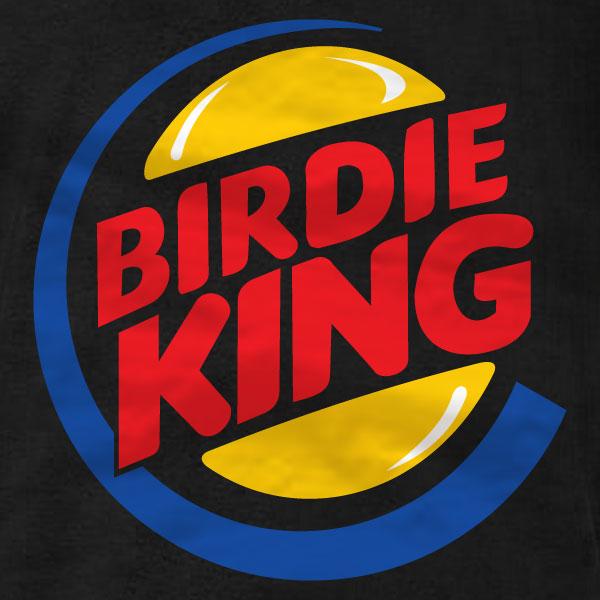 Disc Golf Hoodie - Birdie King - Absurd Ink