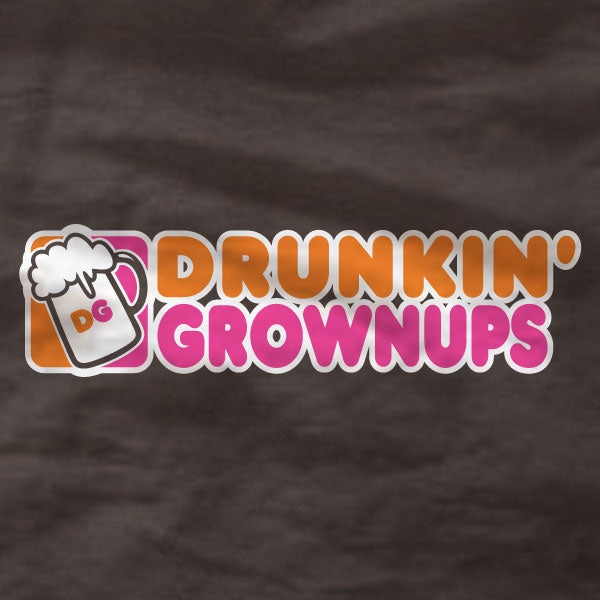 Drunkin' Grownups - Canvas Unisex T-Shirt - Absurd Ink