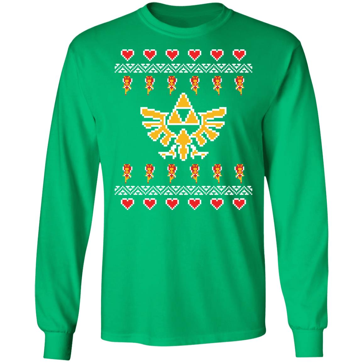 Legend of Zelda Triforce Long Sleeve Tee