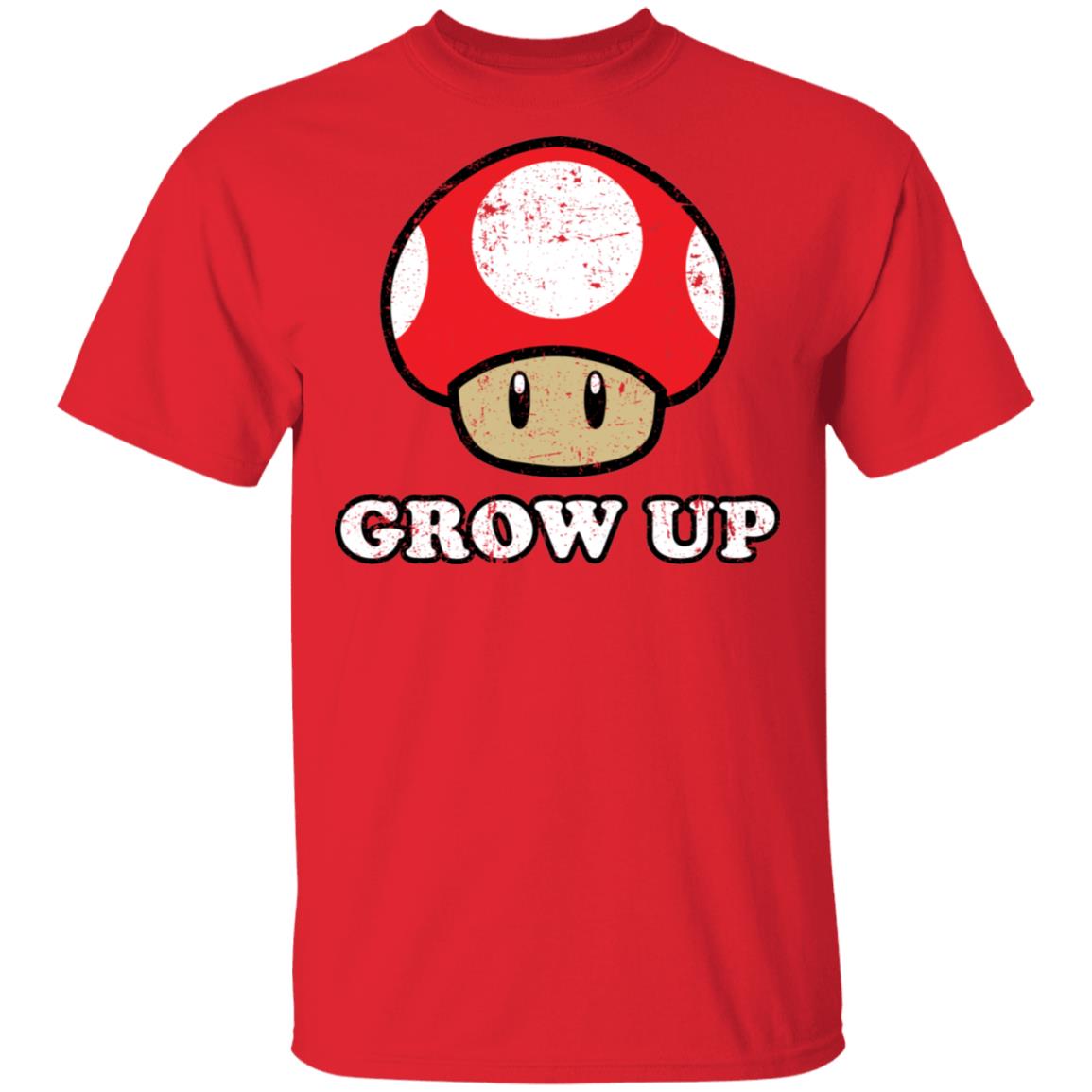 Grow Up Red Mushroom T-Shirt