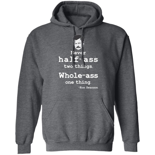 Ron Swanson Quote Hoodie - CC