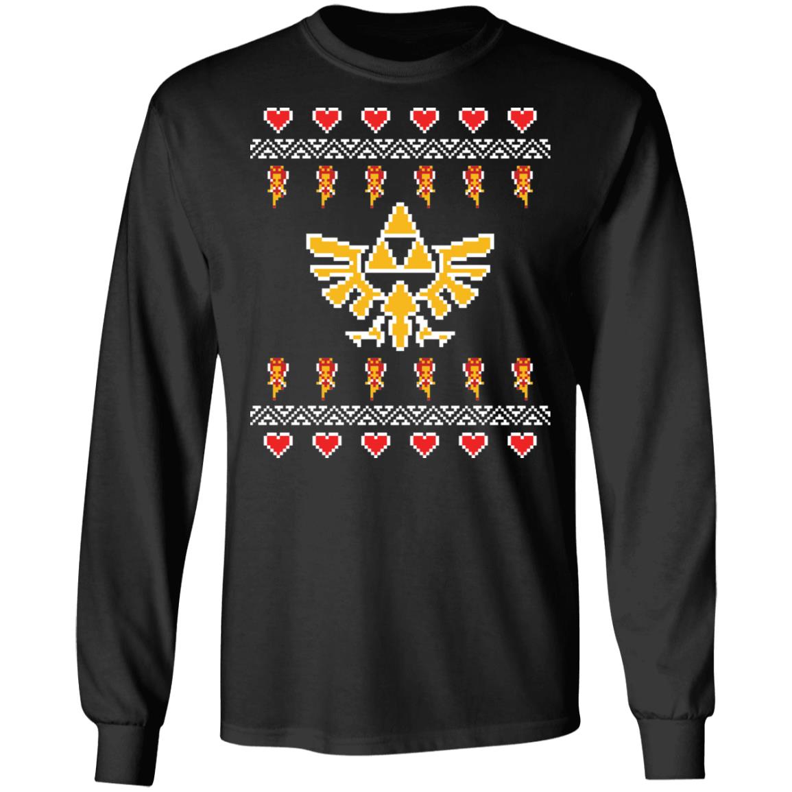 Legend of Zelda Triforce Long Sleeve Tee