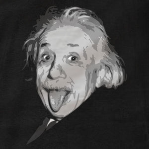 Albert Einstein Tongue Out - Hoodie - Absurd Ink