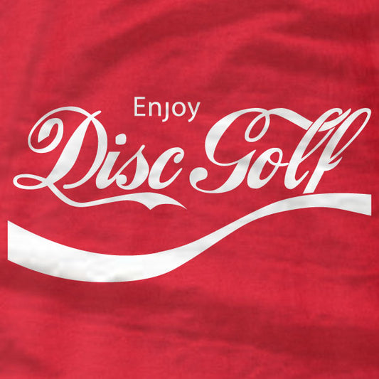 Disc Golf T-Shirt - Enjoy Disc Golf - Ladies Tee - Absurd Ink