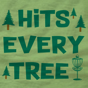Disc Golf Hoodie - Hits Every Tree - Absurd Ink