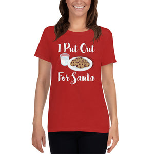 I Put Out For Santa - Ladies Tee - Absurd Ink