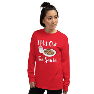I Put Out For Santa - Long Sleeve Tee - Absurd Ink