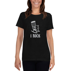 I Rock - Ladies Tee - Rocking Chair - Absurd Ink