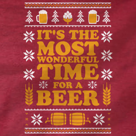 Beer Christmas - Long Sleeve Tee - Absurd Ink