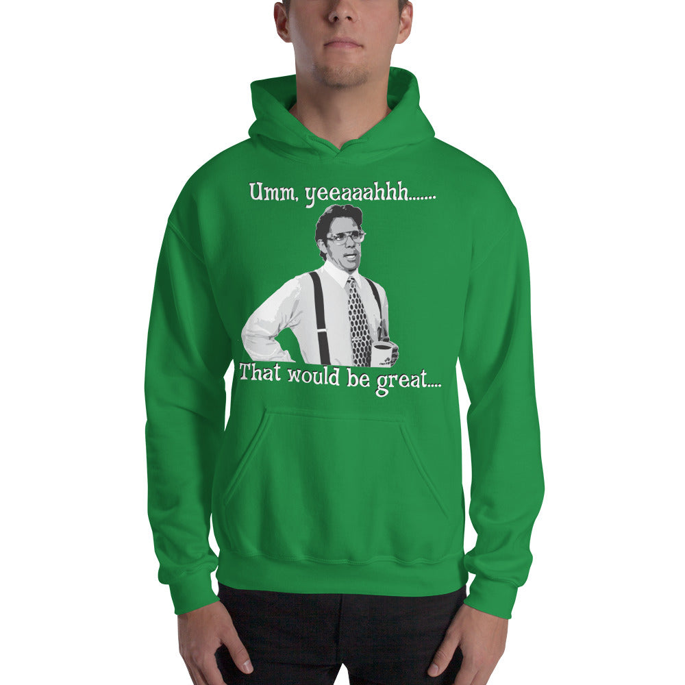 Office Space Lumbergh - Hoodie - Absurd Ink