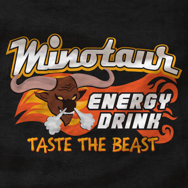 Minotaur Energy Drink - Bella Ladies Favorite Tee - Absurd Ink