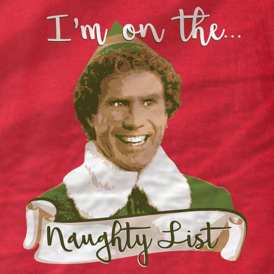 Elf Christmas T-Shirt - Naughty List - Absurd Ink