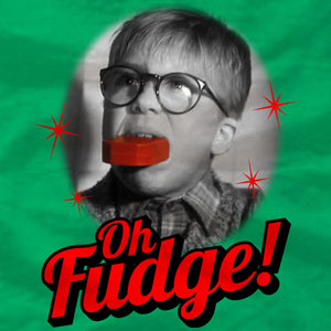 Oh Fudge - A Christmas Story - Ladies Tee - Absurd Ink