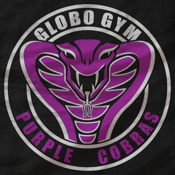 Globo Gym Purple Cobras Dodgeball Ladies Racerback Tank