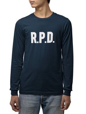 R.P.D. - Front and Back - Long Sleeve Tee