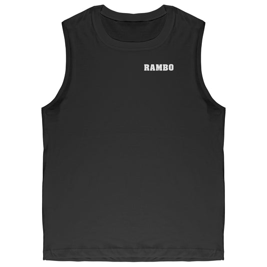 Rambo - Sleeveless - Black - Absurd Ink