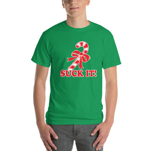 Suck It - Candy Cane - T-Shirt - Absurd Ink