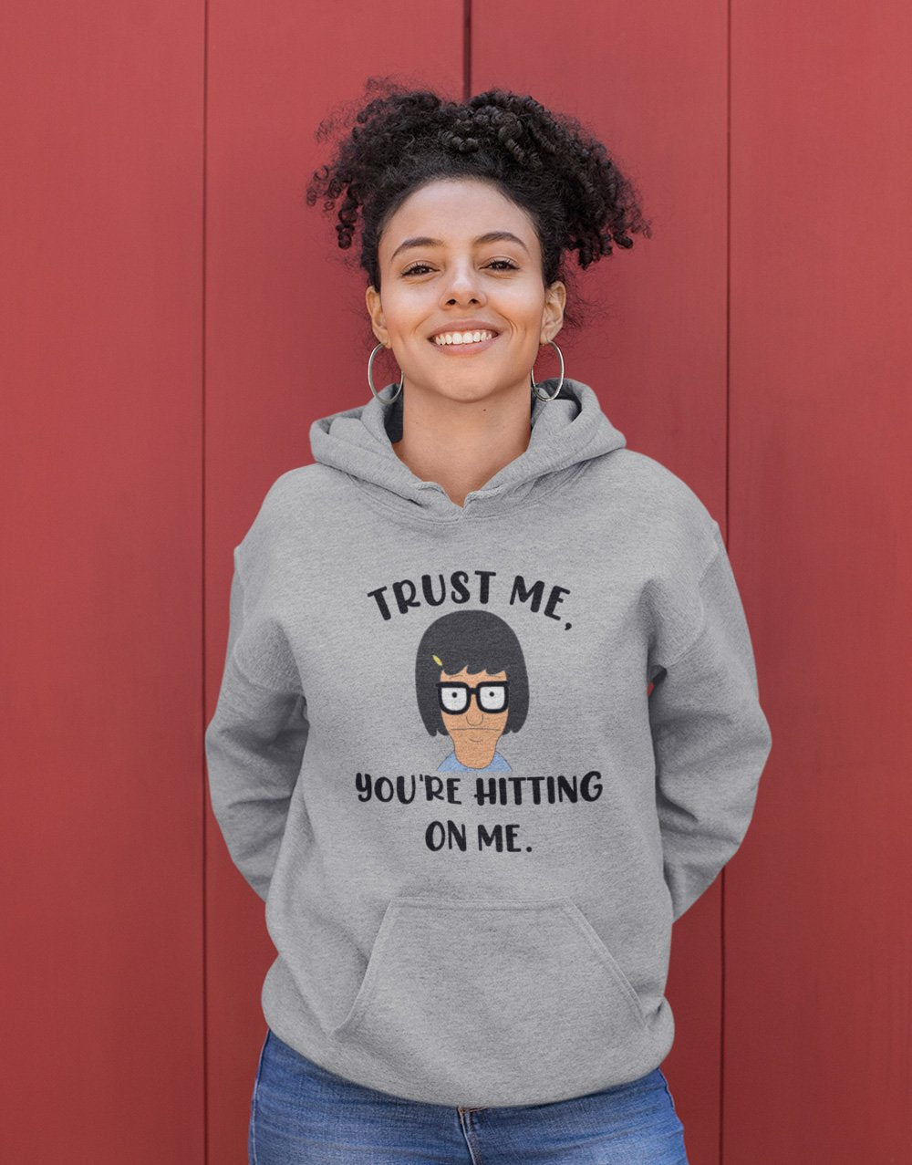 Tina Belcher You're Hitting On Me Hoodie