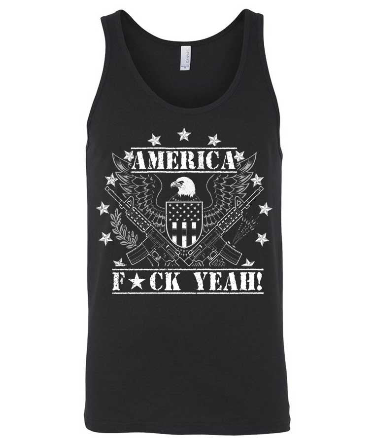 America Fck Yeah - Tank Top - Absurd Ink