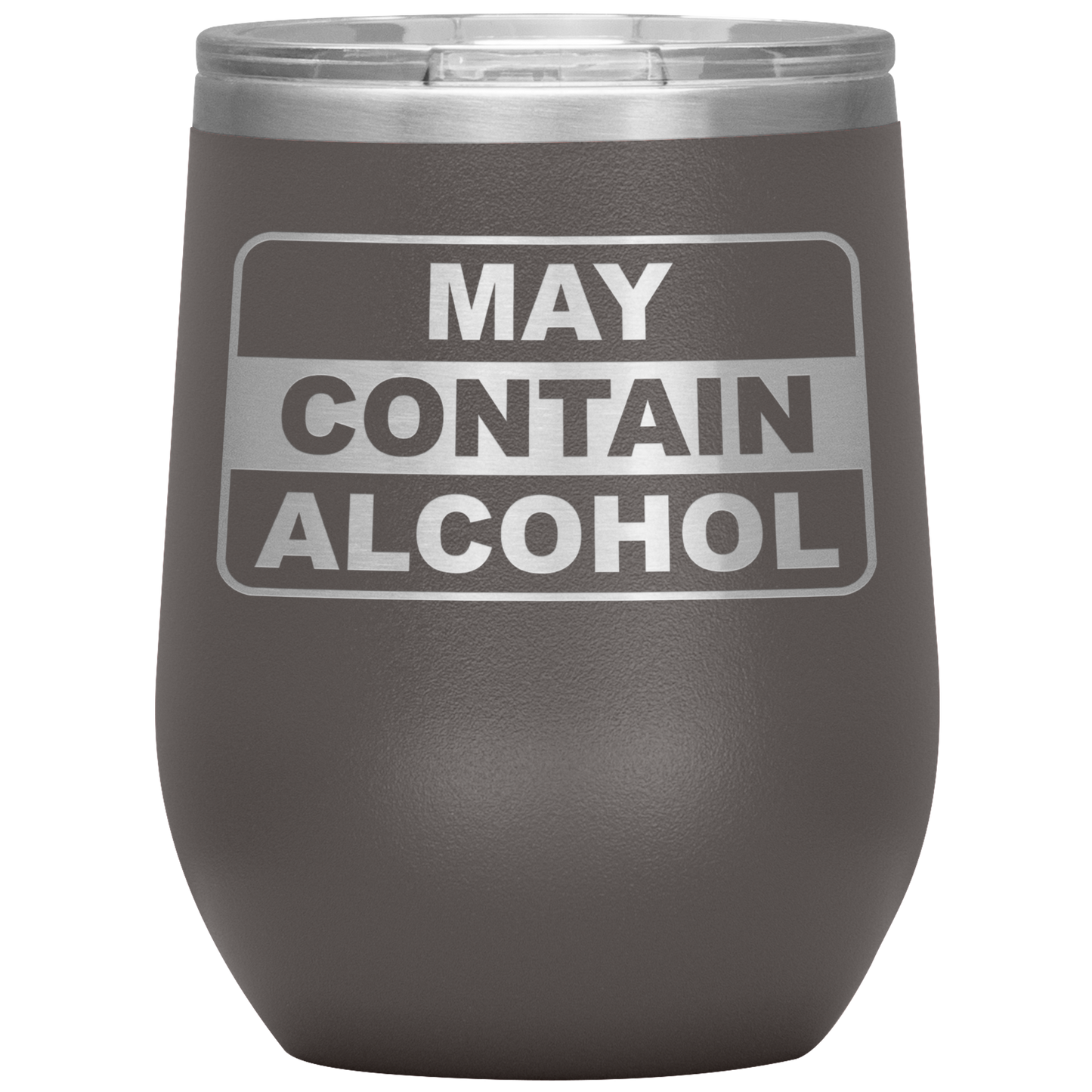 May Contain Alcohol Wine Tumbler