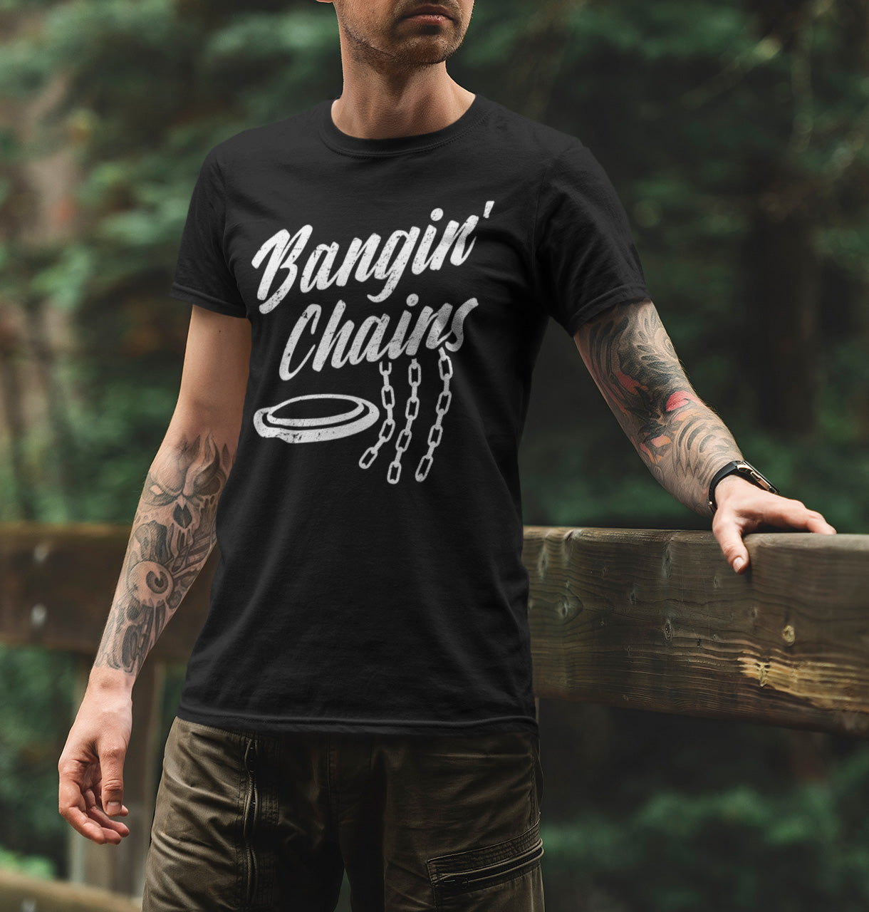 Bangin' Chains Disc Golf - T-Shirt