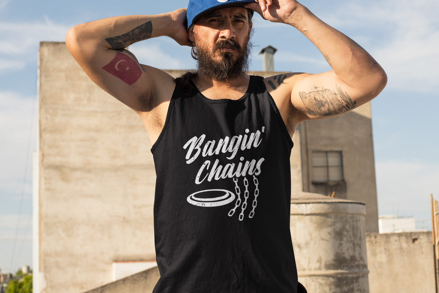 Bangin' Chains Disc Golf - Tank Top