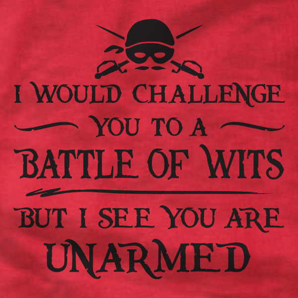 Princess Bride Unisex Tee - Battle of Wits - Absurd Ink