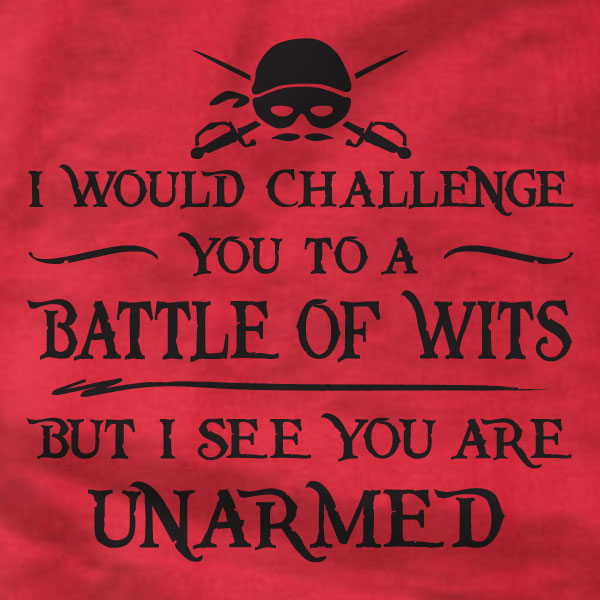 Princess Bride T-Shirt - Battle of Wits - Absurd Ink
