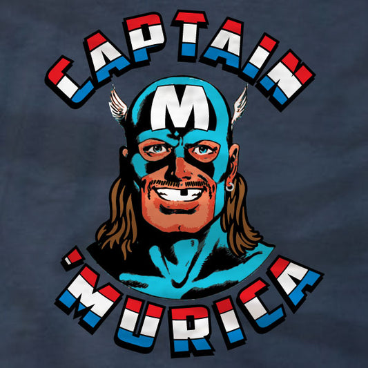 Captain 'Murica - Unisex Tee - Absurd Ink