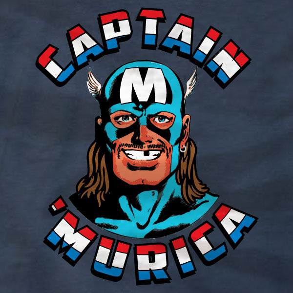 Captain 'Murica - T-Shirt - Absurd Ink