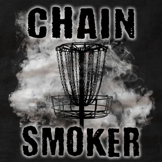 Disc Golf T-Shirt - Chain Smoker - Ladies Tee - Absurd Ink