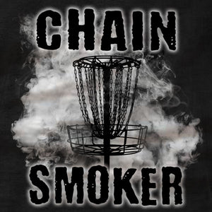 Disc Golf T-Shirt - Chain Smoker - Ladies Tee - Absurd Ink