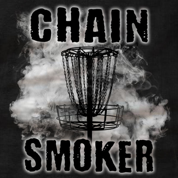 Disc Golf T-Shirt - Chain Smoker - Absurd Ink